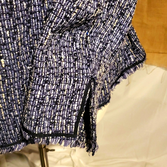 (MD)  Emma James by Liz Claiborne Tweed Jacket - Picture 4 of 9